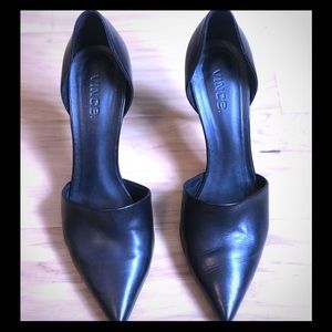 Vince  Claire D'Orsay Black Pumps Size 10M